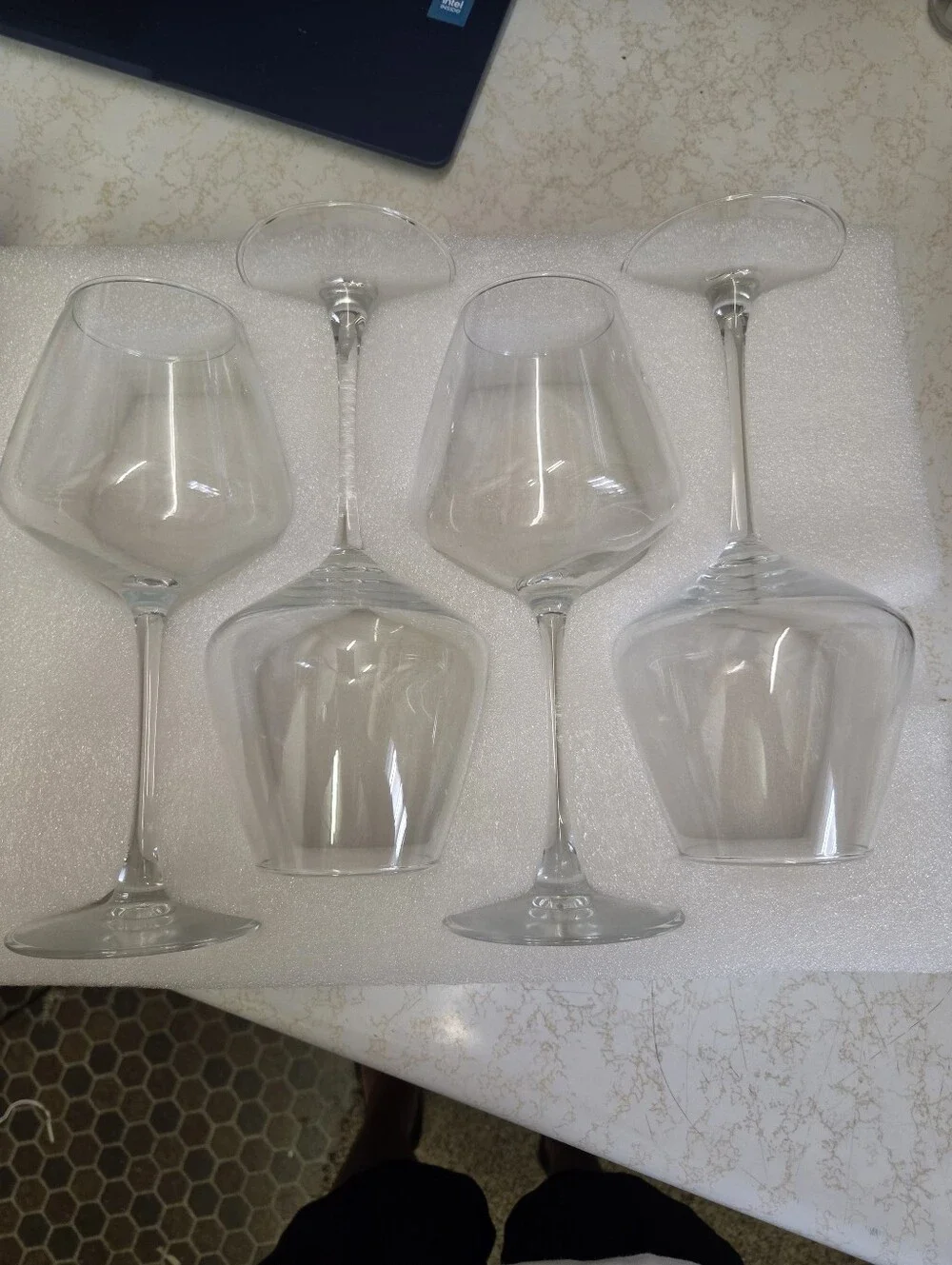 PTSTING Set Of 4 Wine Glasses